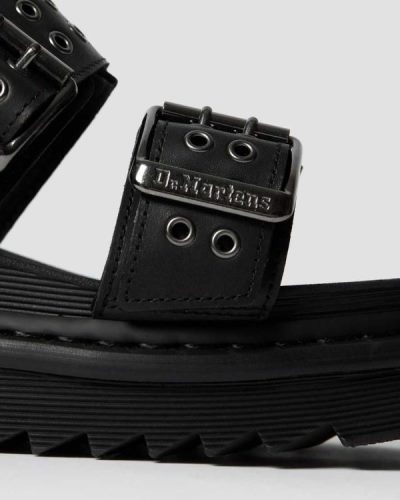 Chanclas Dr Martens Myles Cuero Buckle Para Hombre DR7103R